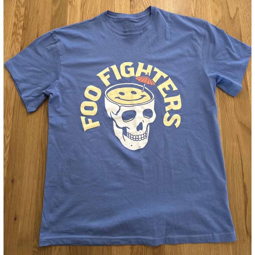 Blue Skull Graphic Tee
